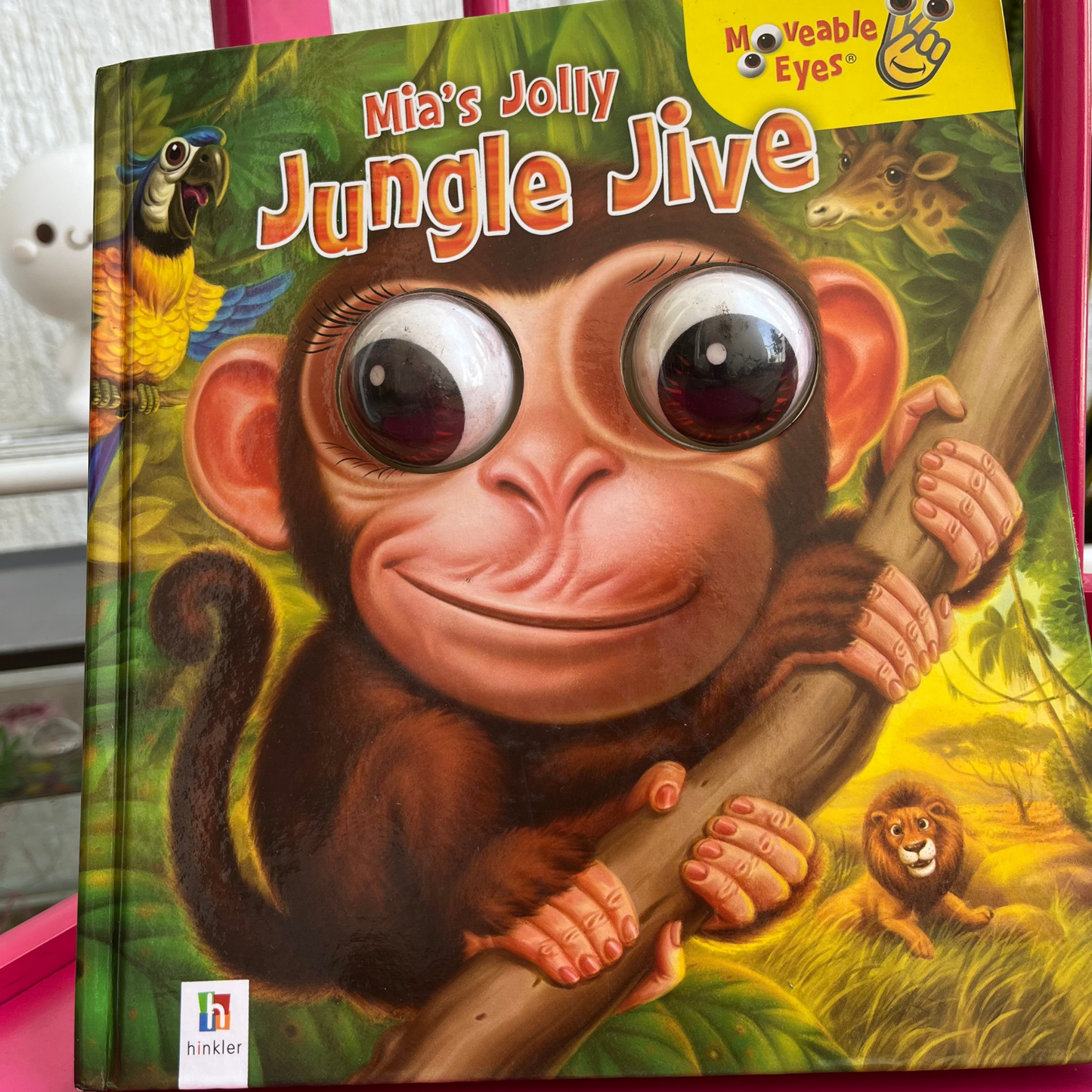 Jungle Jive - 3D Storybook with Movable Eyes | Fun & Interactive Kids Book