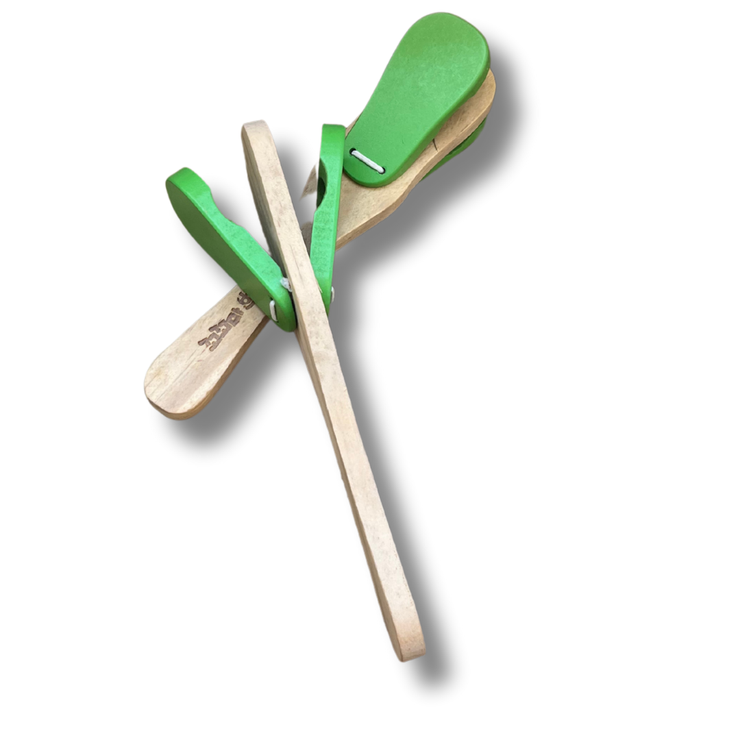 Wooden Flip Flap Rattle – Engaging Sensory Toy for Babies (0-24 Months)