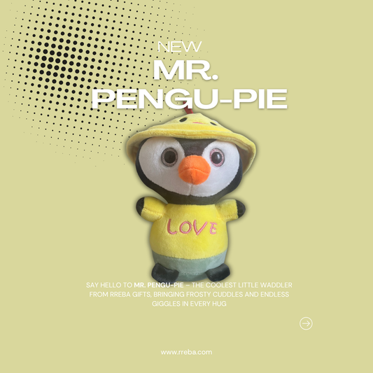 Adorable Plush Penguin Soft Toy | Huggable & Fluffy | Medium-Sized