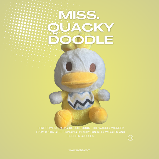 Adorable Plush Duck Soft Toy | Huggable & Fluffy | Medium-Sized