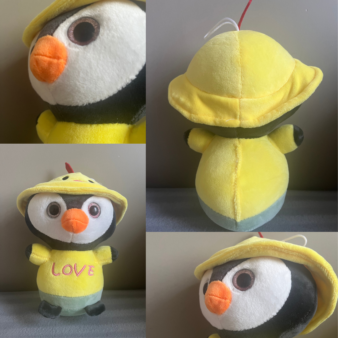 Adorable Plush Penguin Soft Toy | Huggable & Fluffy | Medium-Sized