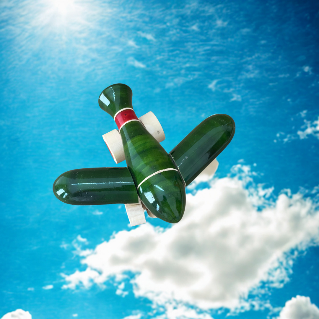 Airplane - Wooden Toy and Showpiece in Vehicle Category – Eco-Friendly Lakdi Handmade Vehicle – Kids Play Toy & Decorative Gift