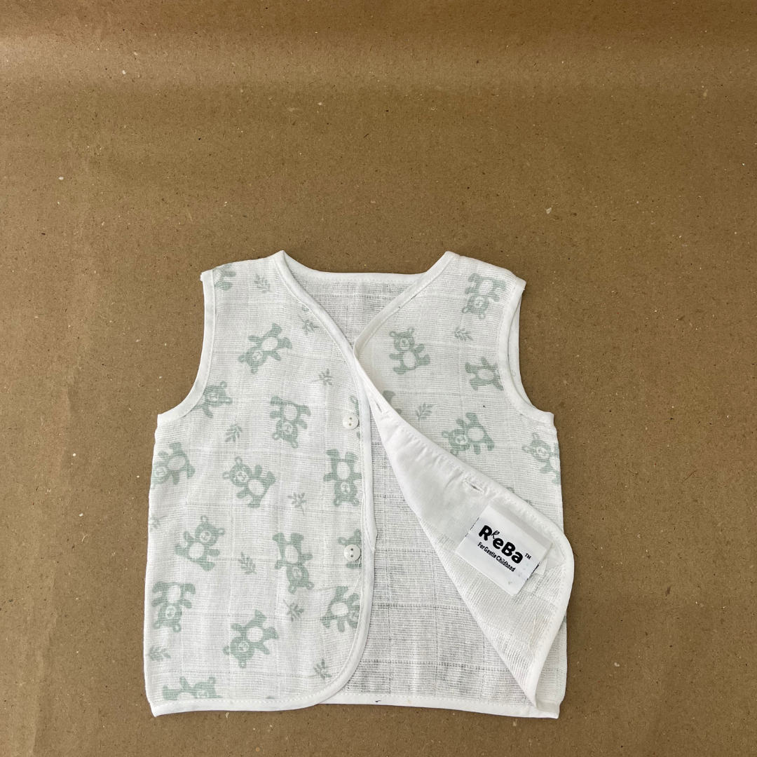 Newborn Jhabla (Set of any 2) | 0-3 Months | Soft & Breathable Cotton | Unisex Baby Vest