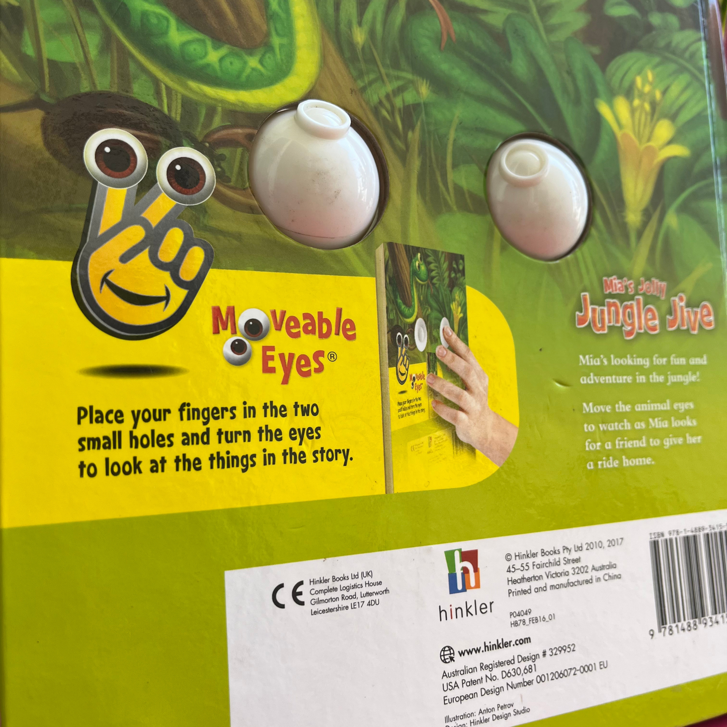Jungle Jive - 3D Storybook with Movable Eyes | Fun & Interactive Kids Book