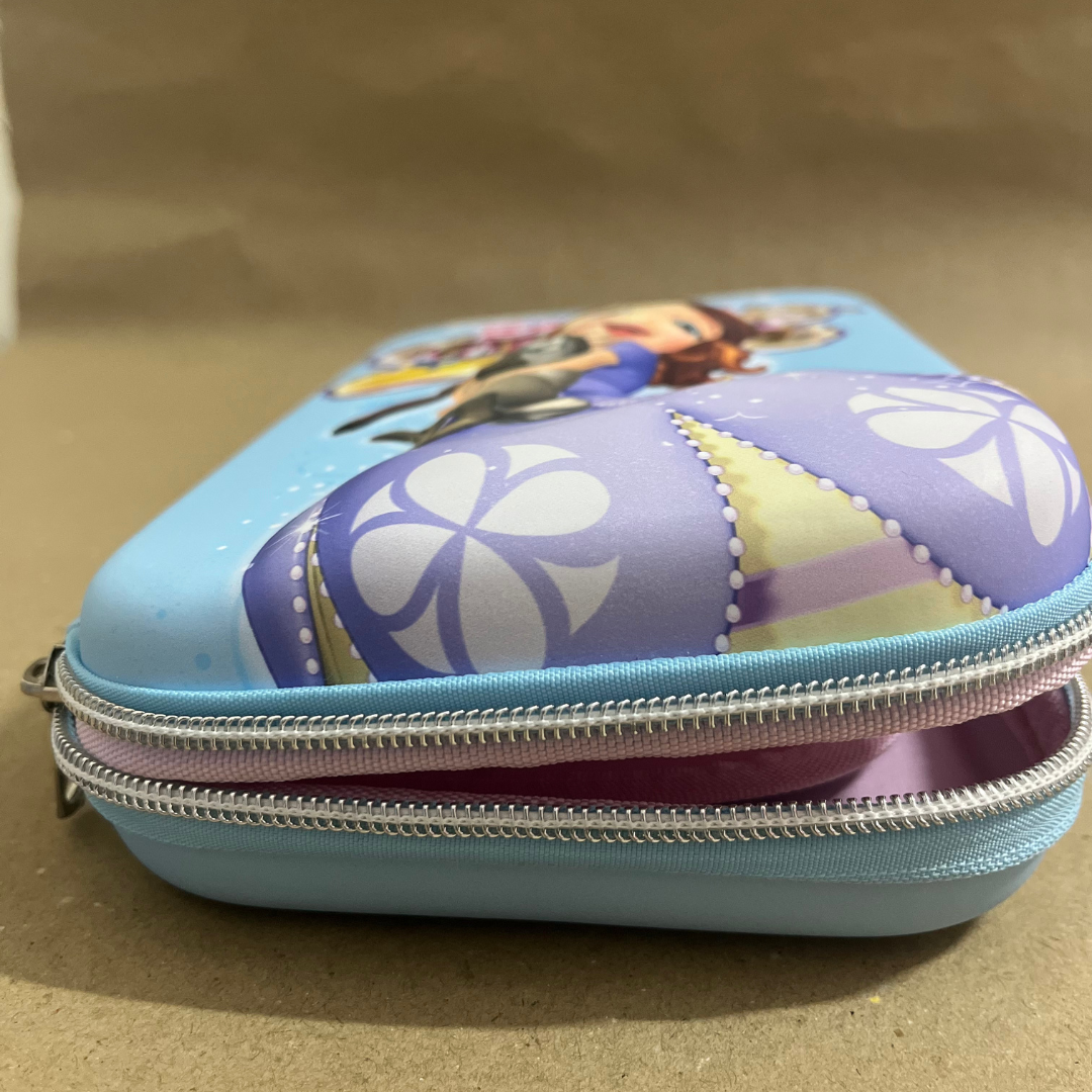Pencil Case for Girls – Hard Shell Zippered Stationery Box | Large Capacity School Pouch