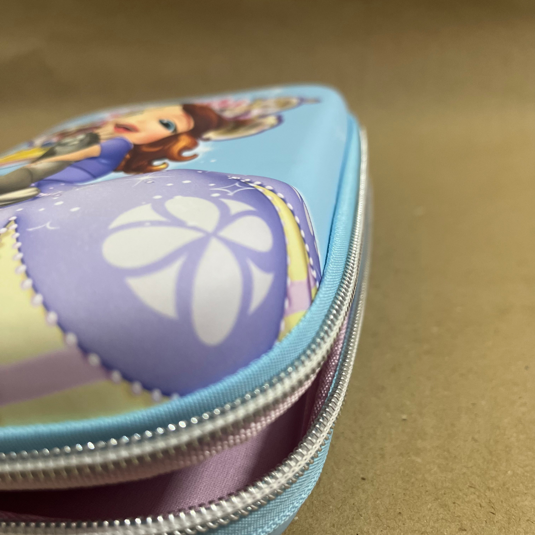 Pencil Case for Girls – Hard Shell Zippered Stationery Box | Large Capacity School Pouch