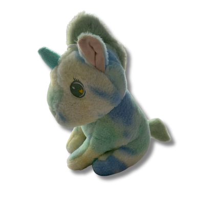 Miss Unicornella – Plush Unicorn Soft Toy | 24 x 15 cm | Pastel Blue & Green | Ultra-Soft & Magical