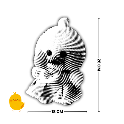 Miss. Dinky Chik – Soft Plush Baby Chick Toy | Cuddly & Adorable | 6+ Months